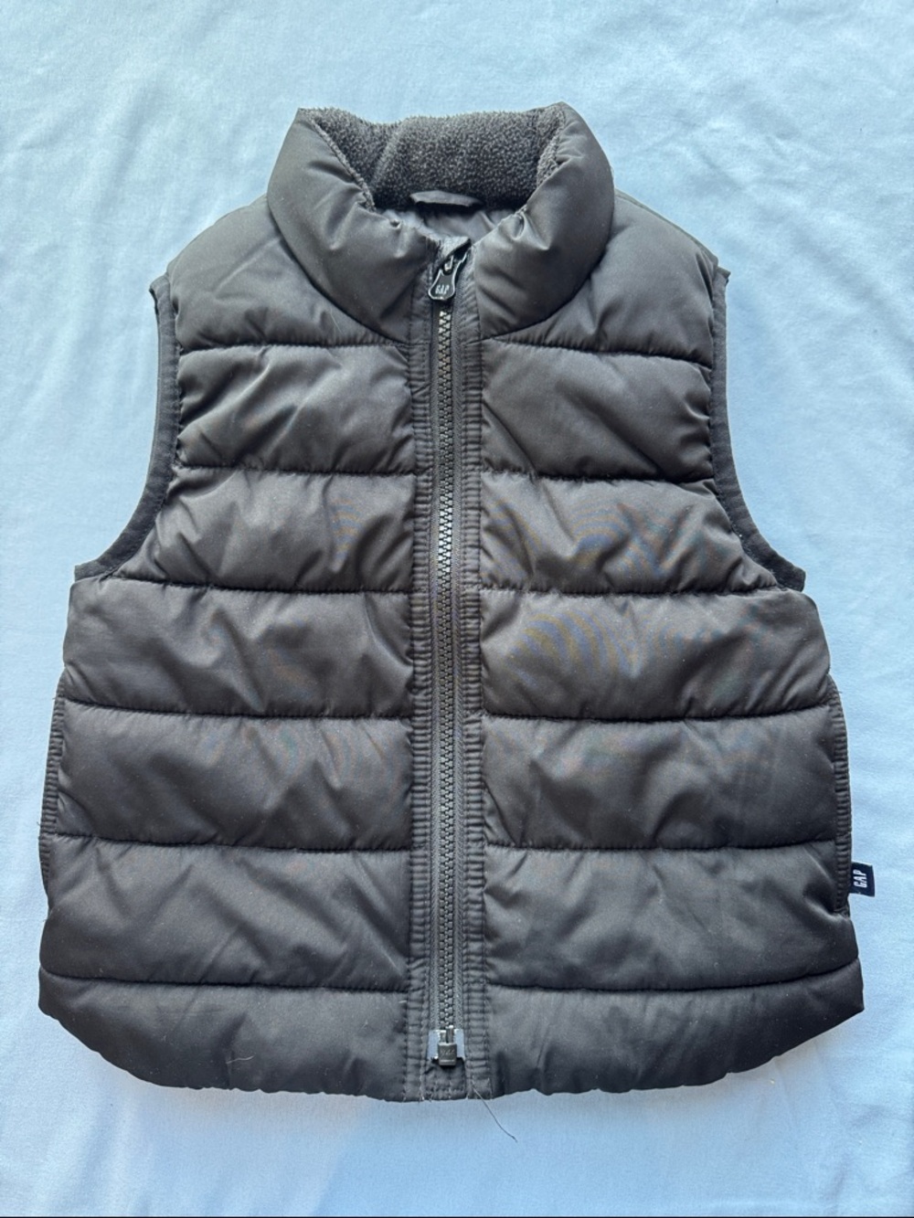 GAP Kids Black Quilted Puffer Vest